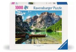 RAVENSBURGER CASSE-TÊTE 1000 PIÈCES - PRAGSER WILDSEE, TYROL DU SUD EN ITALIE #12000363